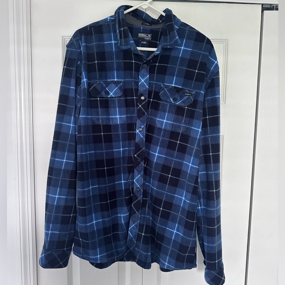 O’Neil Mens long Sleeve Plain button up XL
